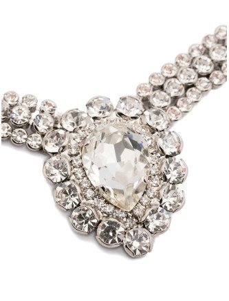 Drop stone necklace #