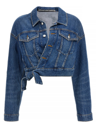 'Wrapped Trucker' jacket