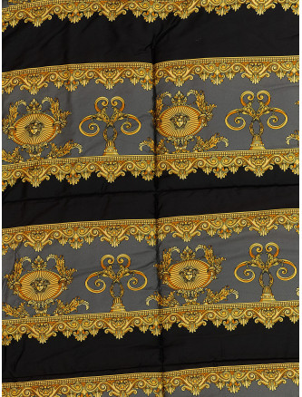 'I ♡ Baroque' double face quilt #