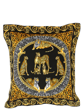 'Wild Cats' double face cushion