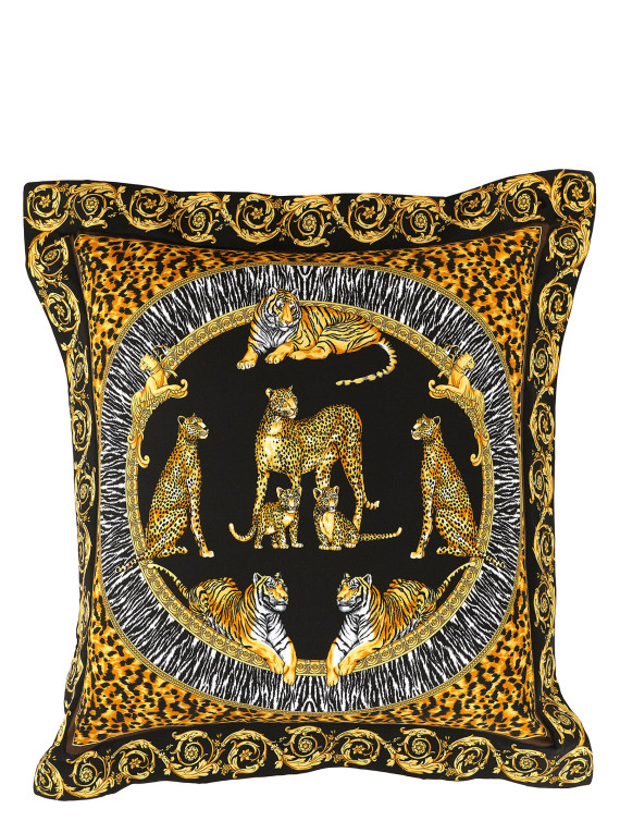 'Wild Cats' double face cushion #1