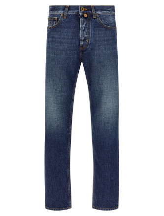 'Cropped Tapered' jeans