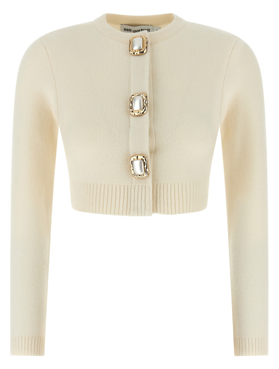 'Cream Wool' cardigan #1