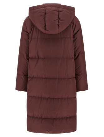 'Shiny Zipper Pull' down jacket #