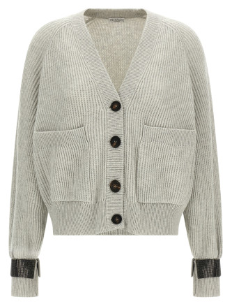 Monile cuff cardigan