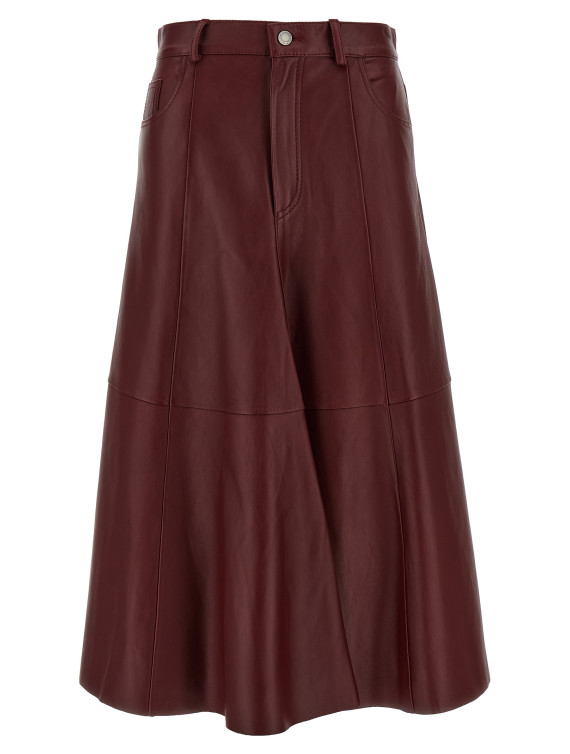 'Mid Serenity Leather' skirt #1