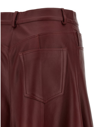 'Mid Serenity Leather' skirt #