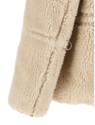 Faux shearling parka #