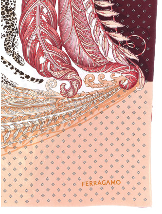 'Madras' print scarf #