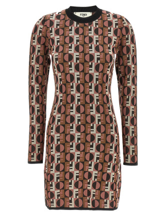 'Fendi Optical' dress