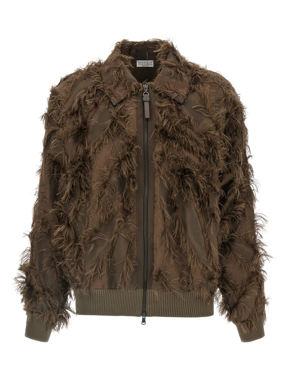 'Dracaena' fil coupé bomber jacket #1