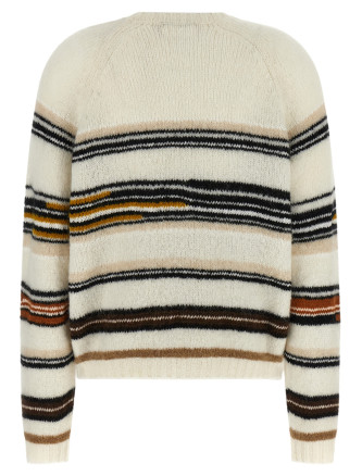 Stripes intarsia sweater #
