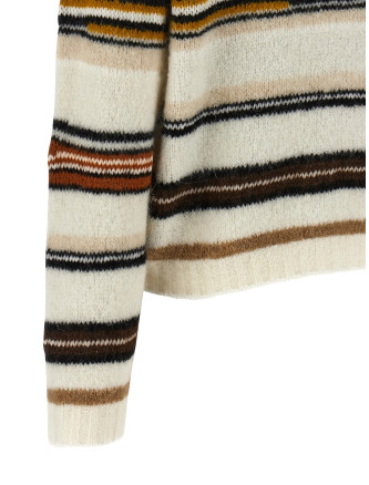 Stripes intarsia sweater #