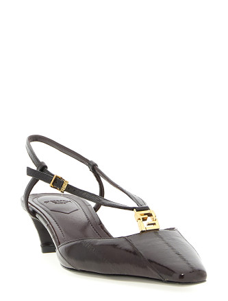 'Fendi FFold' slingback #