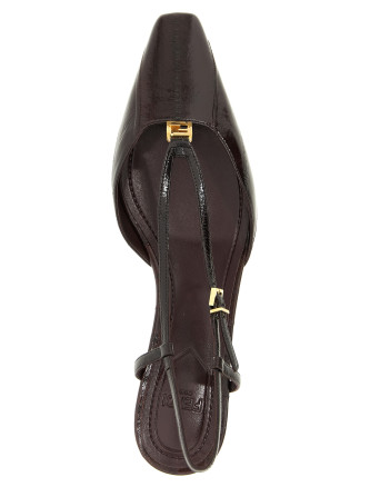 'Fendi FFold' slingback #