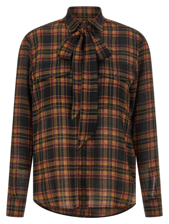 'Cassandre' lavallière shirt #1