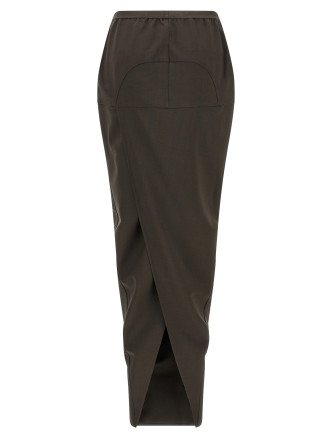 'Soft Pillar long' skirt #