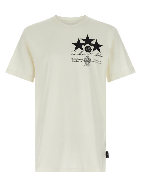 Print patch t-shirt #1