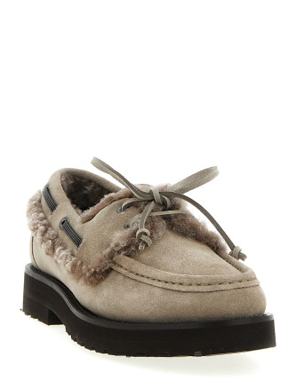 'Precious Insert' boat shoe #