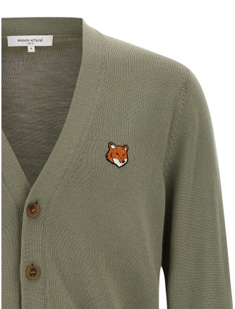 'Fox Head' cardigan #