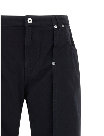 'The Snap-Button Denim' jeans #