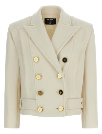 Double-breasted coat