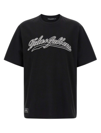 Logo embroidery t-shirt