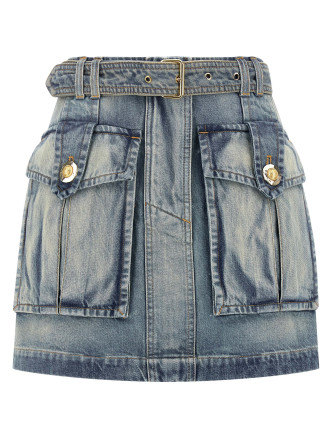 Cargo pocket skirt