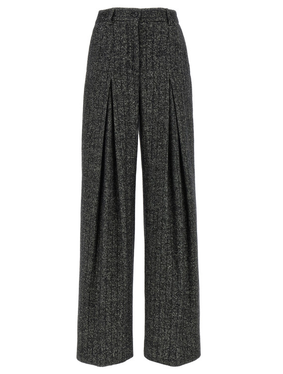 Striped wool pants #1