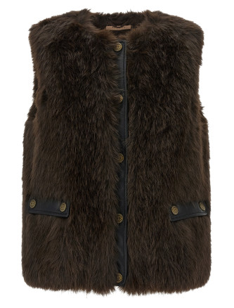 Fur vest