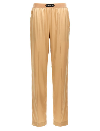 Silk pants