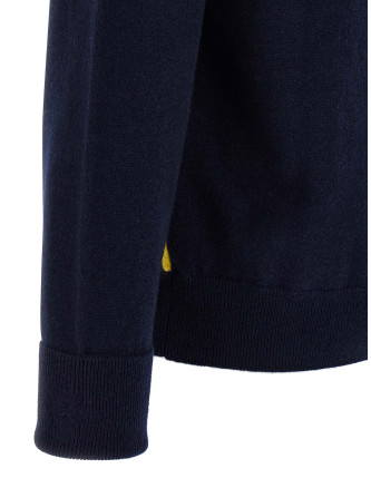 Argyle pattern sweater #