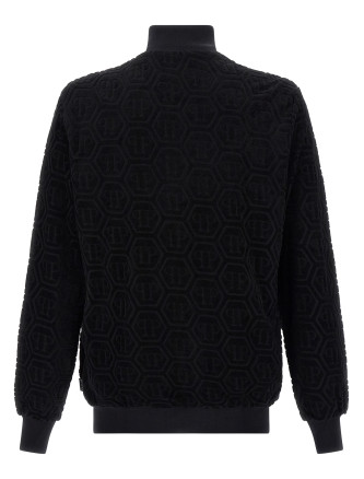 Jacquard monogram sweatshirt #
