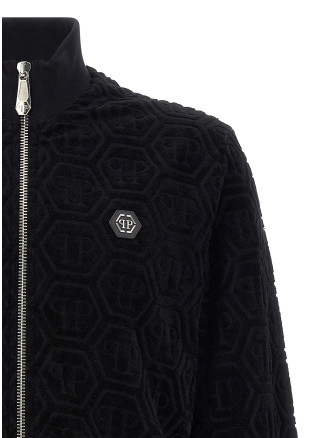 Jacquard monogram sweatshirt #