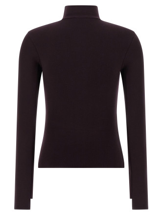 Interlock viscose sweater #