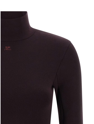 Interlock viscose sweater #