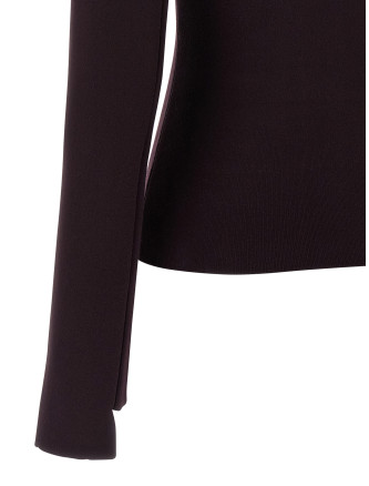 Interlock viscose sweater #