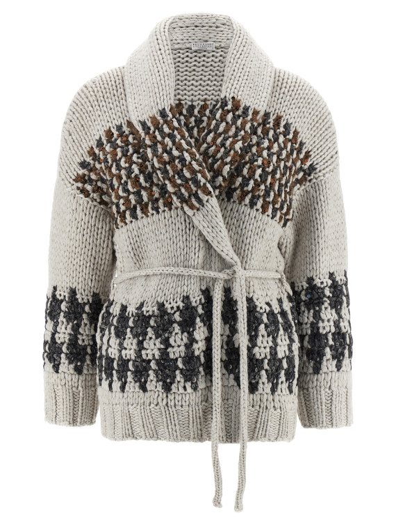'OPERA Prince of Wales' cardigan #1