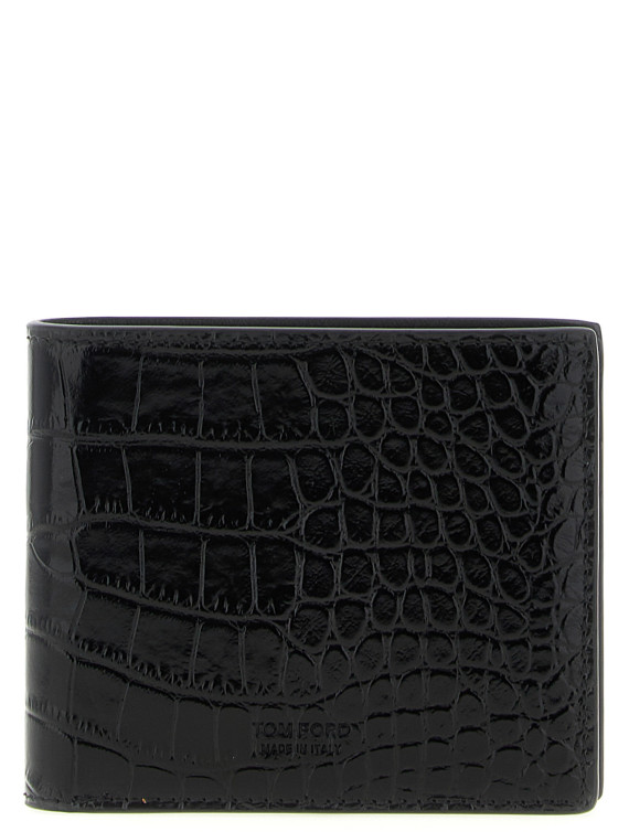 Crocodile leather wallet #1