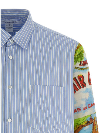 Patterned sleeve shirt #