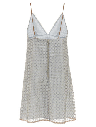 'Beaded A-Line Mini' dress #