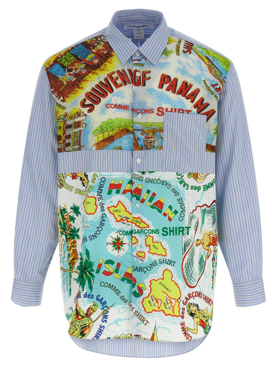 Patterned inserts shirt #1