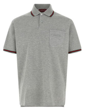 'Nastro Web' polo shirt