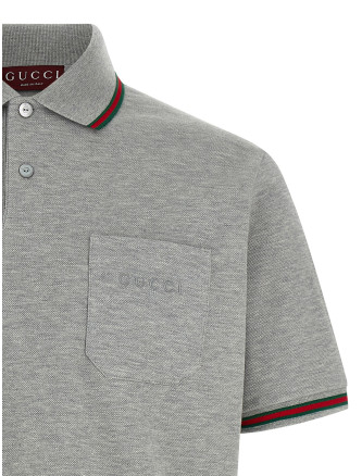 'Nastro Web' polo shirt #