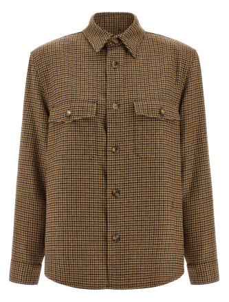 Houndstooth overshirt