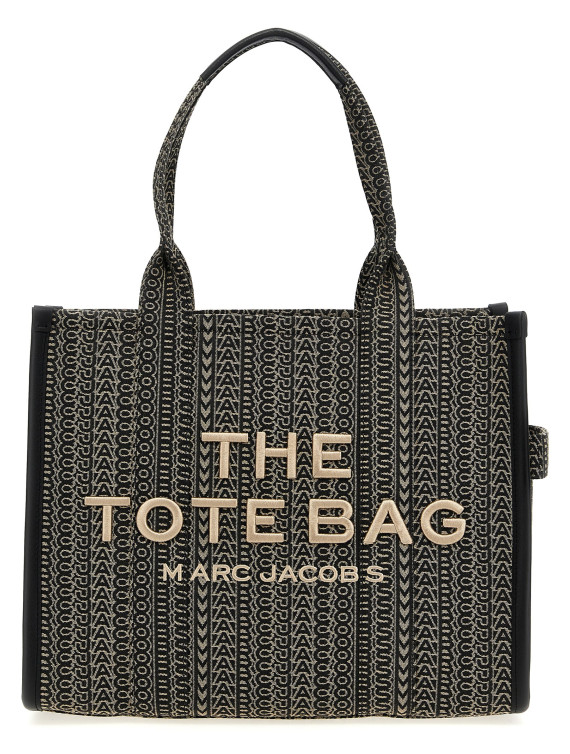 'The Monogram Jacquard Large Tote' shopping bag #1