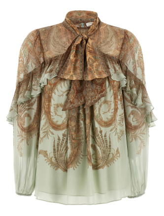 'Memento Flutter' blouse