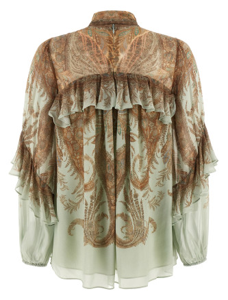 'Memento Flutter' blouse #