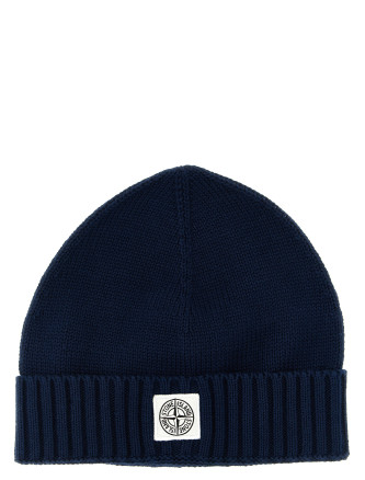 Logo patch beanie