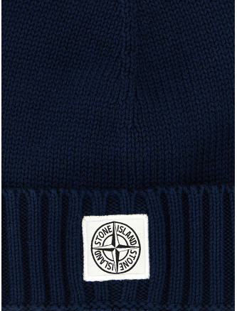 Logo patch beanie #